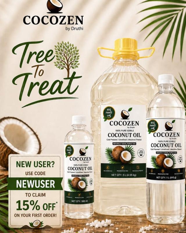 Pure Cold Pressed Coconut Oil